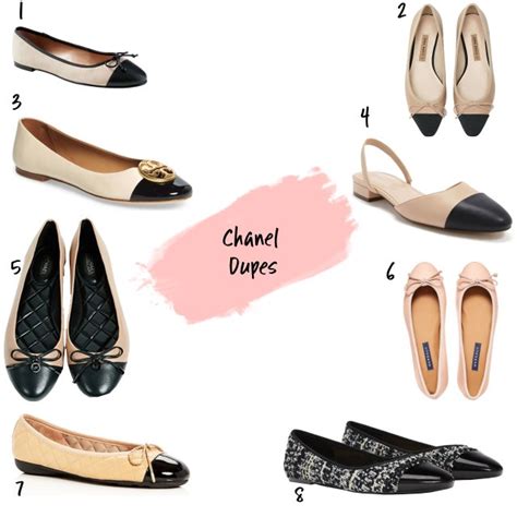 chanel nude black shoes dupe|Affordable Chanel Ballet Flats Dupes – 9 Chic Options for 2024.